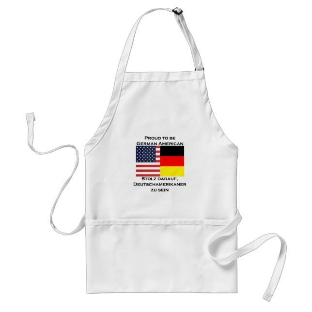 Proud to be German American Standard Apron (Front)