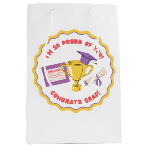 Proud to be graduation bag