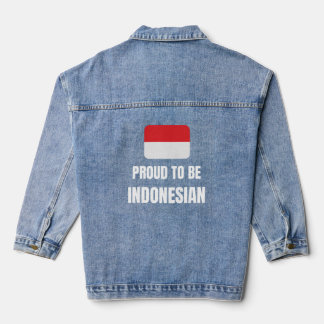 Proud to be Indonesian Denim Jacket