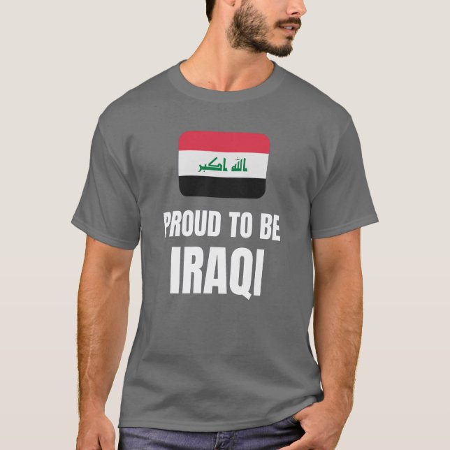 Proud to be Iraqi T-Shirt (Front)
