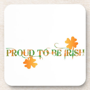 Proud To Be Irish Coaster