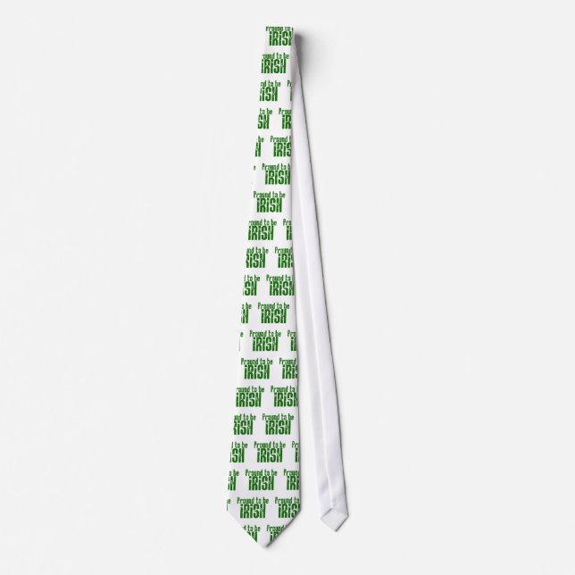 Proud to be Irish Tie (Front)