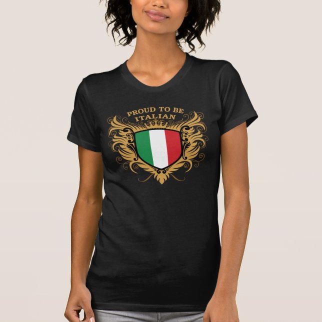Proud to be Italian T-Shirt (Front)