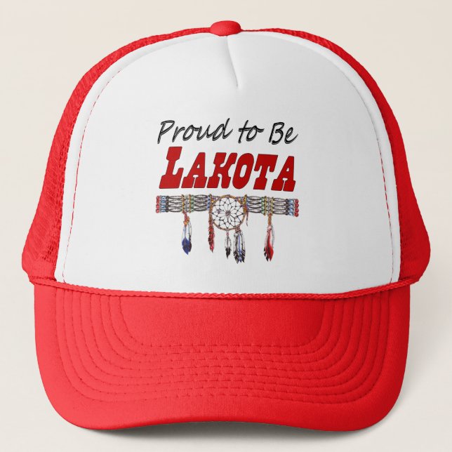 Proud To Be Lakota Hat (Front)
