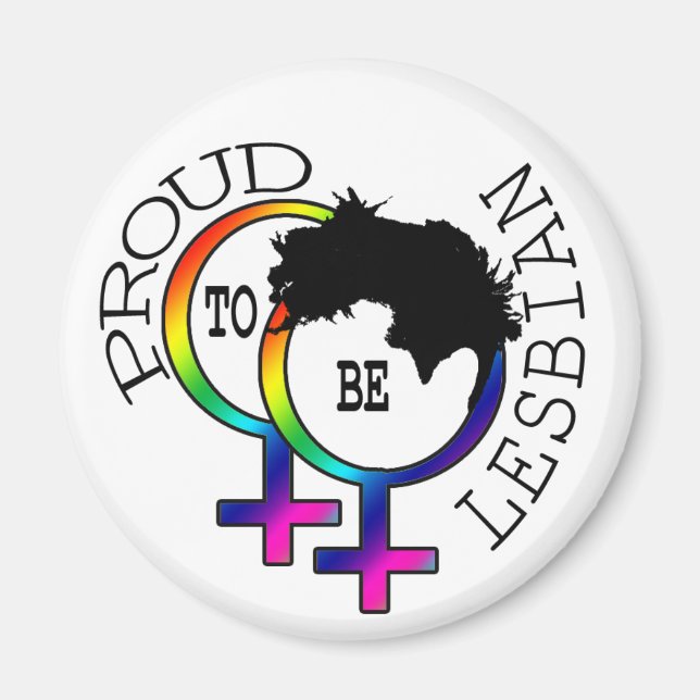 Proud To Be Lesbian Magnet (Front)