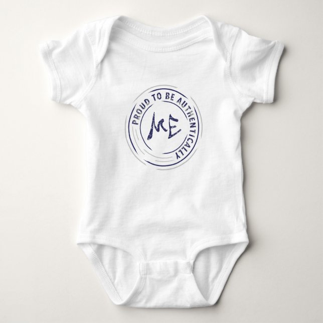 Proud to be Me Baby Bodysuit (Front)