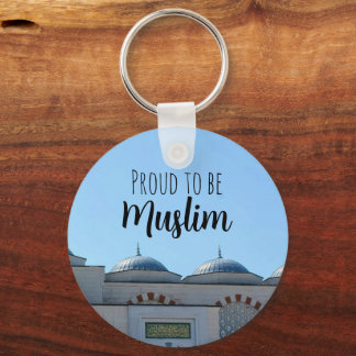 Proud to be Muslim Keychain