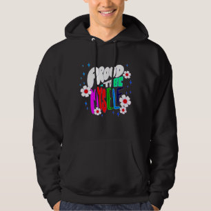Proud To Be Myself, Colors, Flowers,  Hoodie