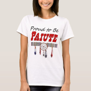 Proud To Be Paiute Ladies Fitted T-Shirt