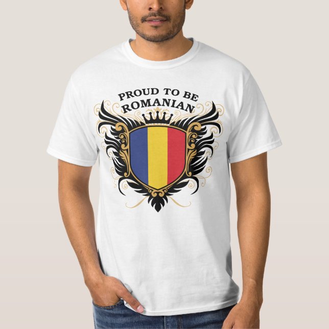 Proud to be Romanian T-Shirt (Front)