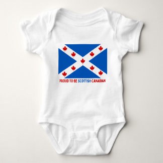 PROUD TO BE SCOTTISH CANADIAN! BABY BODYSUIT