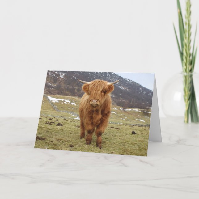 Proud to be Scottish! Card (Front)