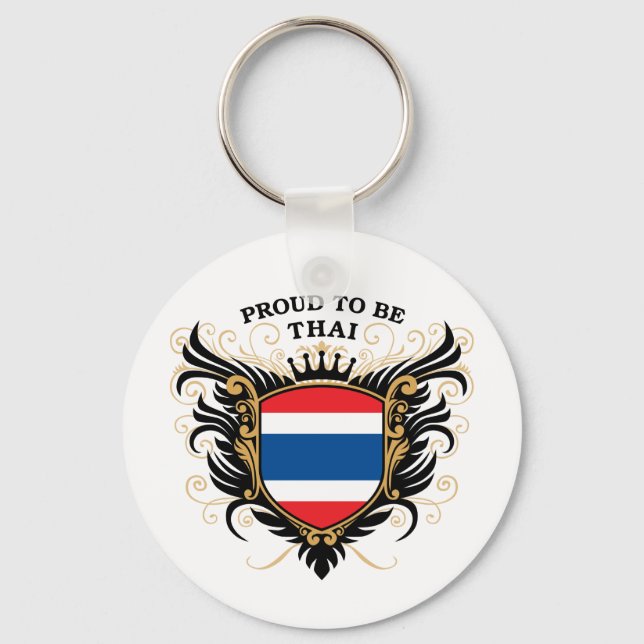Proud to be Thai Key Ring (Front)