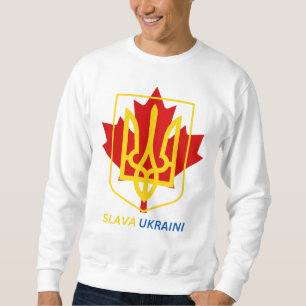 PROUD TO BE UKRAINIAN CANADIAN - SLAVA UKRAINI! SWEATSHIRT