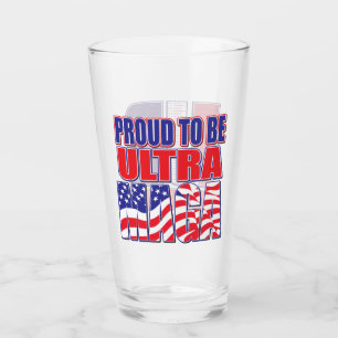 Proud to be Ultra Maga - Lets Go Brandon Glass