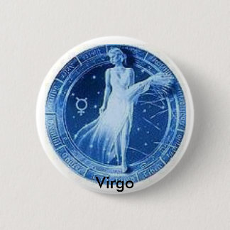 Proud to be Virgo! 6 Cm Round Badge