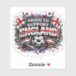 PROUD TO SUPPORT England 2026 Soccer Fan