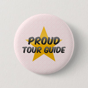 Proud Tour Guide 6 Cm Round Badge