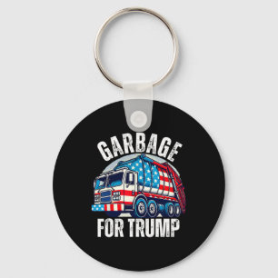 Proud Trump Garbyge Supporter Garbyge For Trump Ga Key Ring