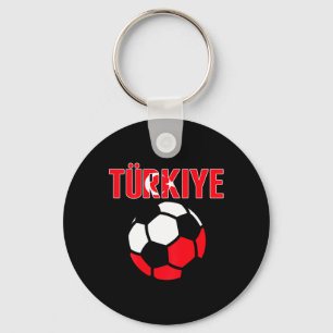 Proud Türkiye Soccer Fans Jersey - Turkey Footbyll Key Ring