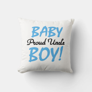 Proud Uncle Baby Boy Gifts Cushion