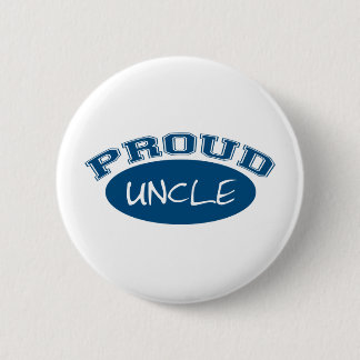 Proud Uncle (Blue) 6 Cm Round Badge