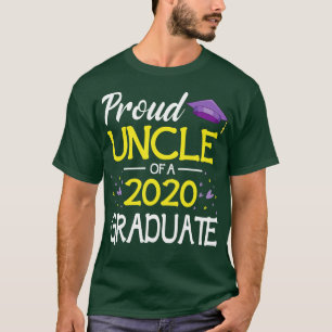 Proud Uncle Of A 2020 Graduate Senior Happy Class T-Shirt