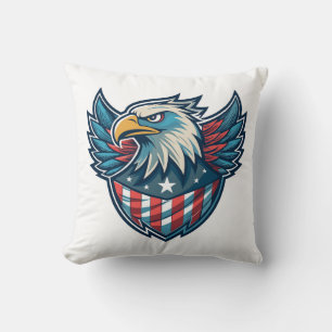 Proud United States of America USA Special Flag Cushion