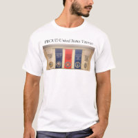 Proud United States Veteran - Men's T-Shirt