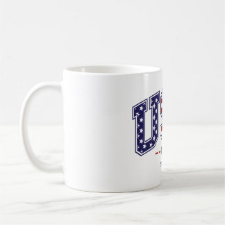 Proud USA 1776 Mug with Flag - Funny Novelty Gift