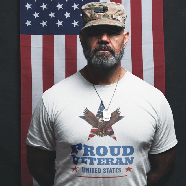 Proud Veteran Eagle  T-Shirt (Creator Uploaded)