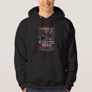 Proud Veteran Military I Taught My Big Sis How to Hoodie