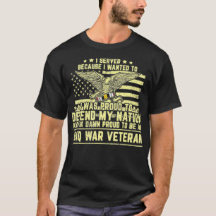 Proud Veteran OIF Iraq Operation Iraqi Freedom  T-Shirt