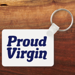 Proud Virgin Christian Abstinence Key Ring