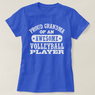 Proud Volleyball Grandma T-Shirt