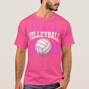 Proud Volleyball Mum - Beach Mother Player Volleyb T-Shirt