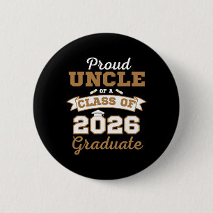Proud Wela Of A 2026 Senior Sell Graduate  6 Cm Round Badge