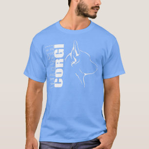 Proud Welsh Corgi profile dog breed dog T-Shirt