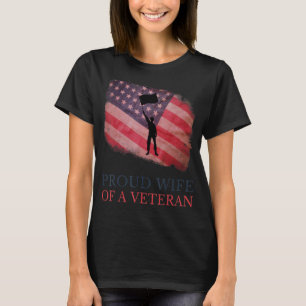 Proud Wife Of A Veteran T-Shirt