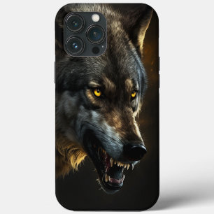 Proud Wolf iPhone Case