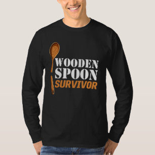 Proud Wooden Spoon Survivor Men Women Toddler Kids T-Shirt