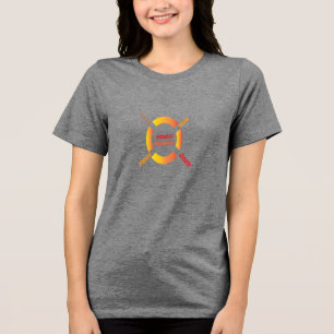 PROUDE MOM OF A 2025 GRADUATE. Tri-Blend SHIRT