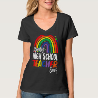Proudest High School Teacher Ever I Promise To Tea T-Shirt