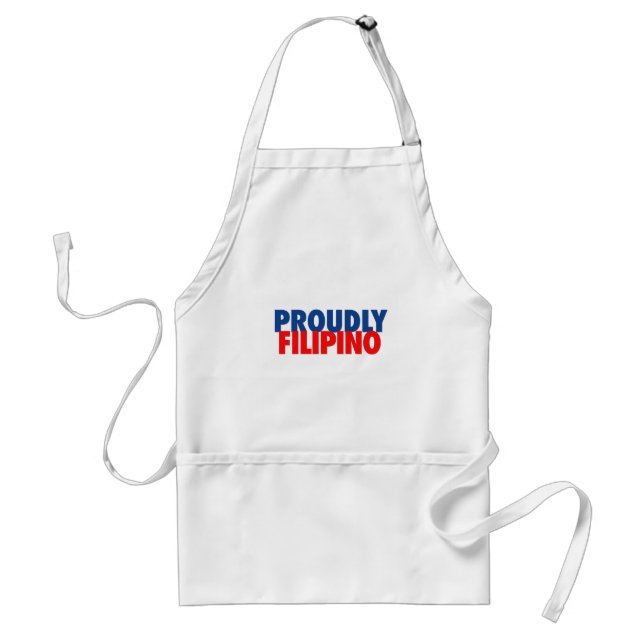 Proudly Filipino Standard Apron (Front)