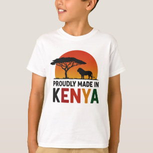 Proudly Made in Kenya African Safari T-Shirt