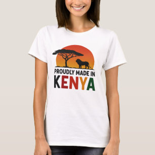 Proudly Made in Kenya African Safari T-Shirt