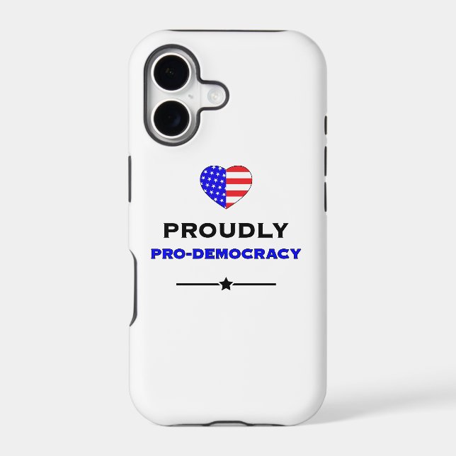 Proudly Pro-Democracy (Back)