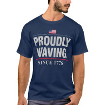 Proudly Waving Since 1776 – Vintage American Flag