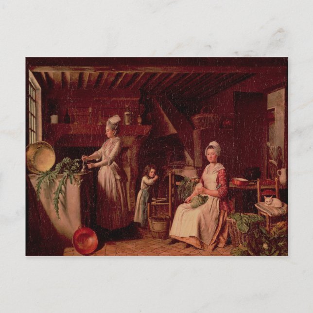 Provencal Kitchen Postcard (Front)