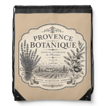 provence botanique drawstring bag 